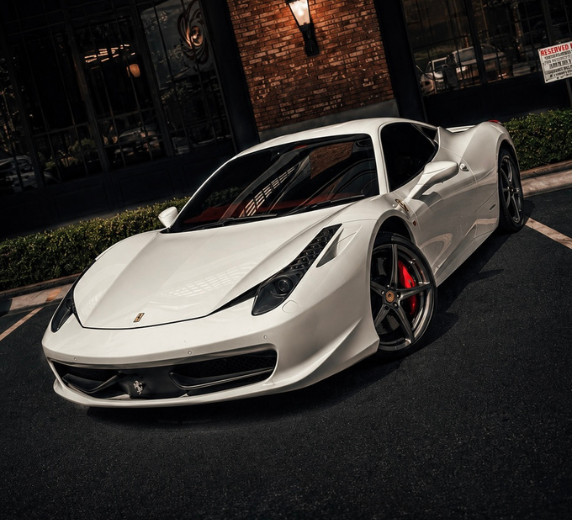 DRIVE KL white Ferrari 458 Italia luxury supercar rental in Kuala Lumpur
